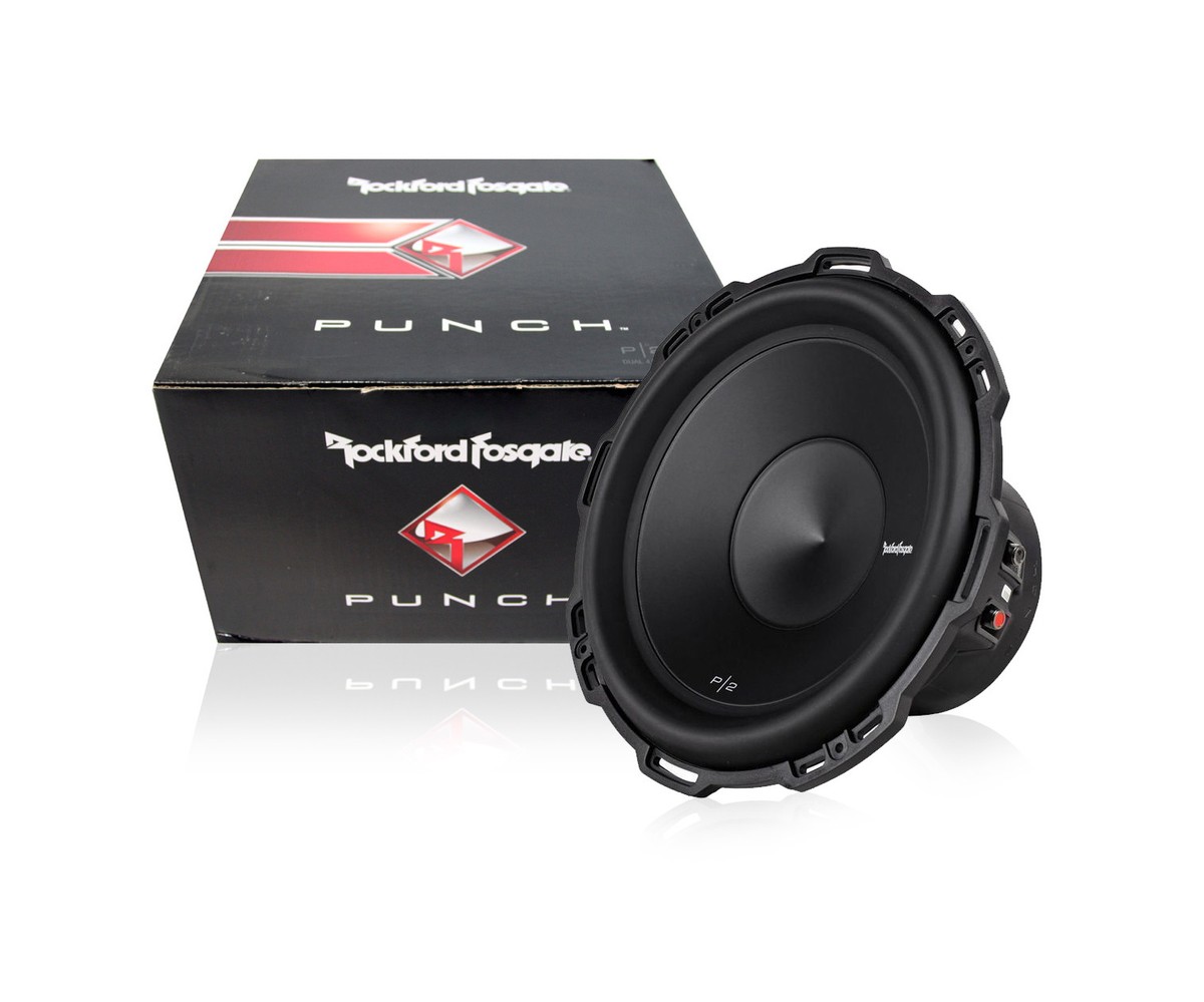 Rockford Fosgate P2D4-12 Punch 12in. 4-Ohm DVC Subwoofer for sale