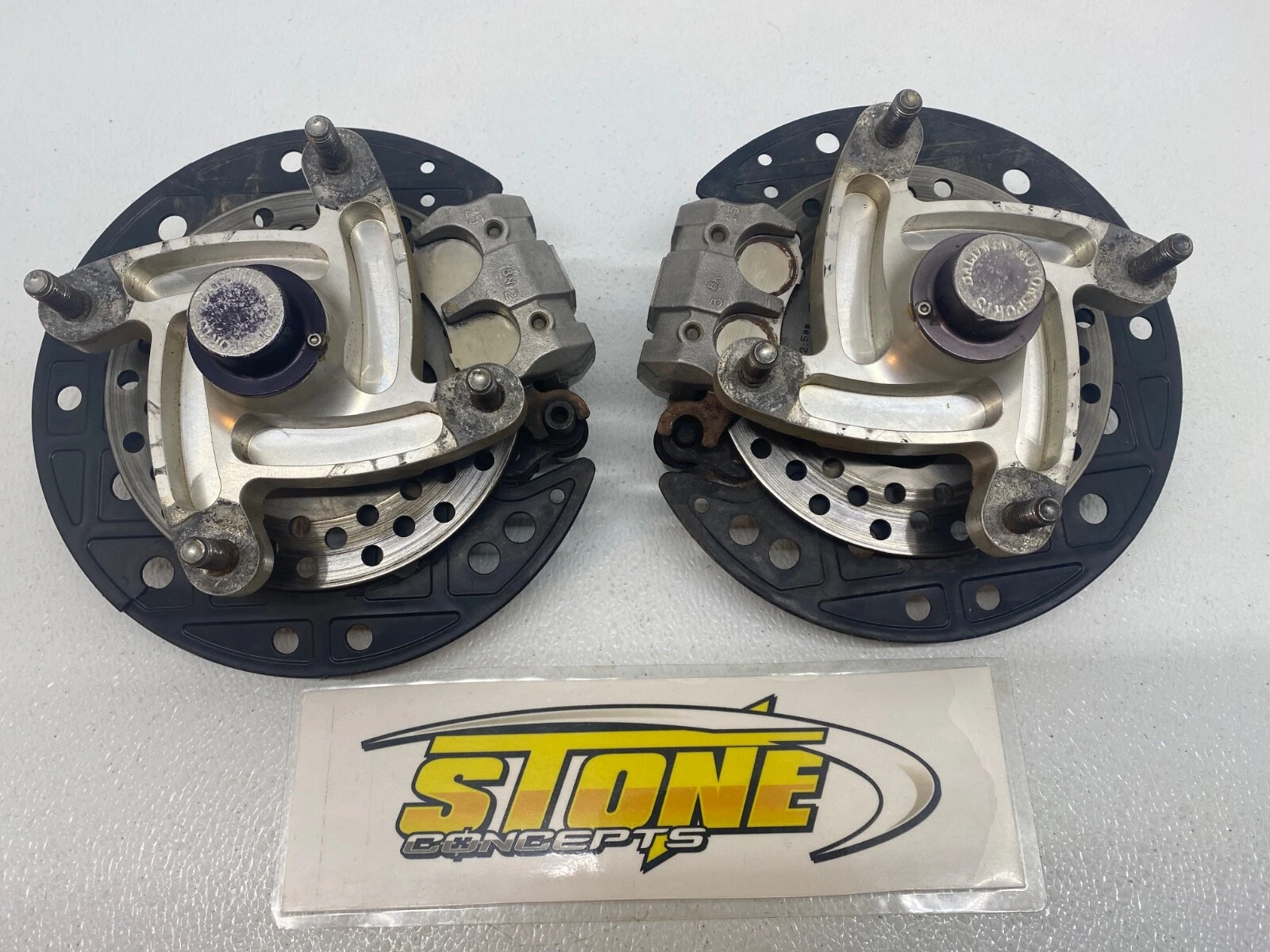 New Twin Piston Rear Brake Caliper For SUZUKI Quadracer 450 LTR 450 450Z 06-09 - Foto 11