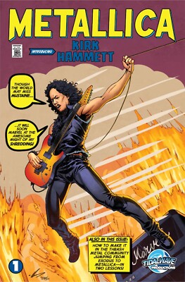 Orbit: Metallica #1 Ale Garza Hammett C2E2 Trade Variant Cover (A) LTD 500