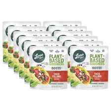 Loma Linda Taco Filling (10 oz. Pack of 12) Plant Based, Vegan