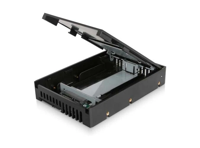Icy Dock MB882SP-1S-1B 2.5" to 3.5" SSD & SATA HDD Converter Black Drive Mount - Image 2 of 2
