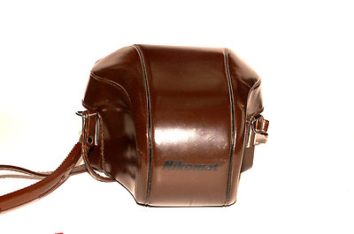 Nikormat Brown Leather Camera Case Japanese Version