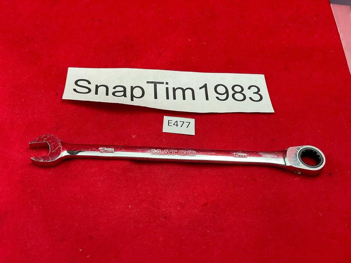 Matco reversible ratcheting wrench set online