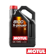 Motul 106144 8100 X-Power 10W-60 100% Synthetic Motor Oil - 5L