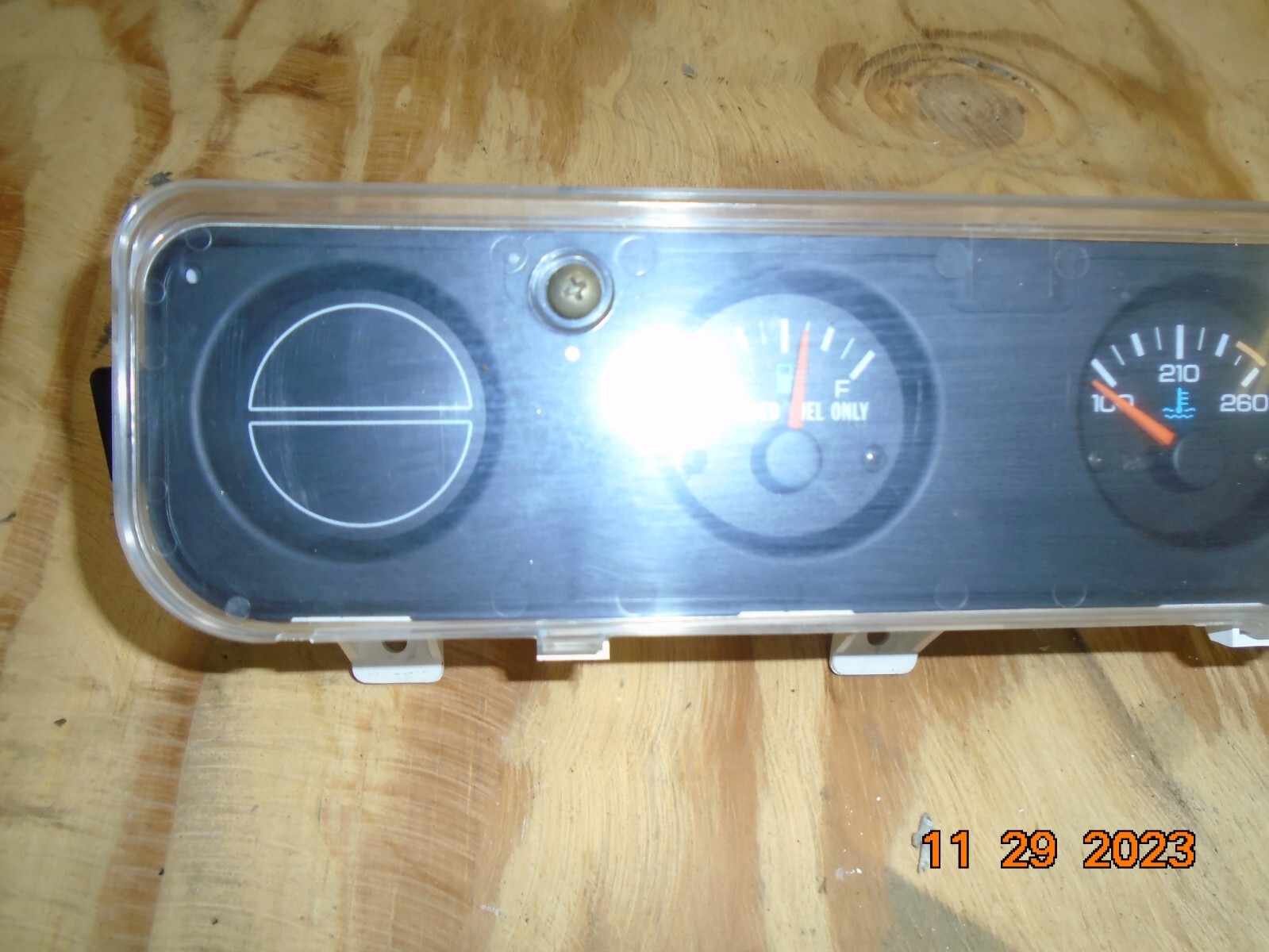 Jeep YJ center gauge Gauges 9295 wrangler fuel oil pressure gas battery 1128 eBay