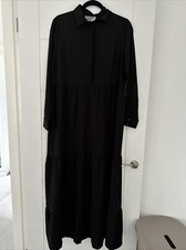 Maxi Vestido Negro Talla L