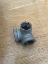 3/4 in. Galvanized Iron 90  FPT Elbow Fitting with Side.