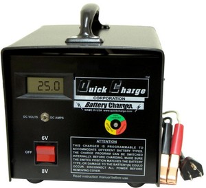 Golf Cart Battery Charger For Individual 6 8 Volt Batteries 25 Amp Ebay