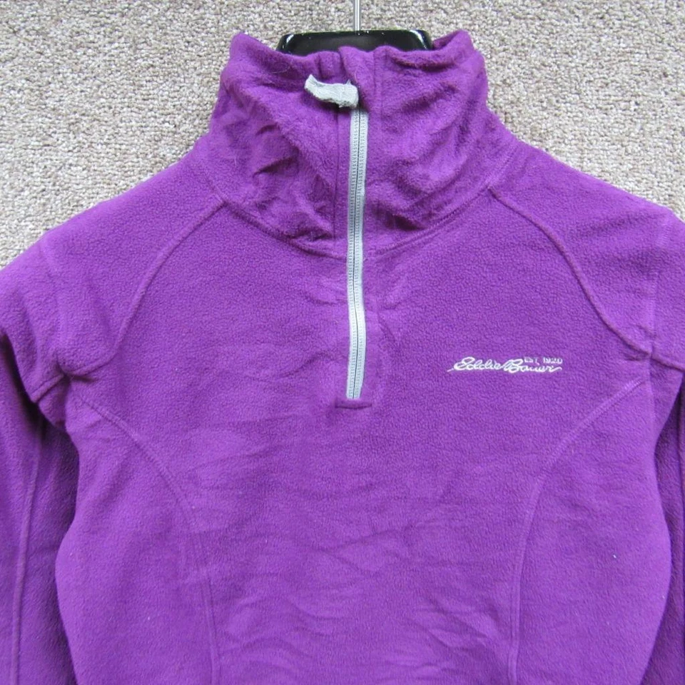 WOMENS EDDIE BAUER FULL ZIPPED FLEECE UK SIZE 6/8 NC06126] - Image 2 of 4