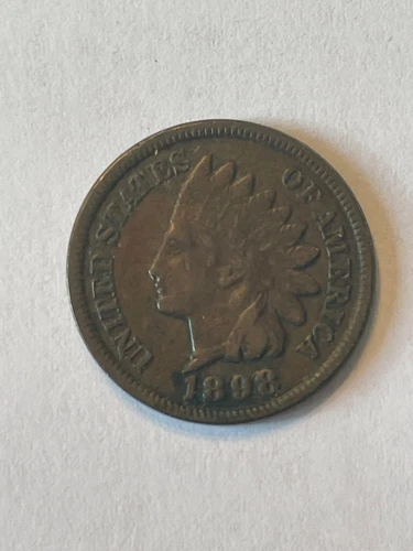 1898 Indian Cent XF