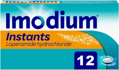 Imodium Instants - Orodispersible Diarrhoea Relief Melts - 12 Tablets