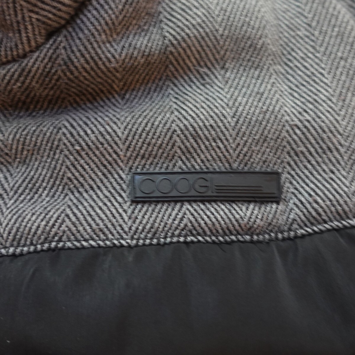 Coogi Vintage Mens Puffer Jacket Wool Blend Design 3X Coogi Vintage Mens Puffer Jacket Wool Blend Design 3X