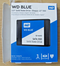 WD Blue 1TB 3D NAND SATA III 2.5 in Internal SSD drive WDBNCE0010 Unused