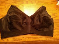 Playtex 18 Hr. Style 4693 sz 42DD black comfort strap wirefree bra NEW