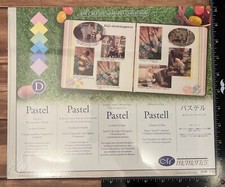 Creative Memories Pastel Photo Mounting Paper 6 Colors 12 Sheets 06242032