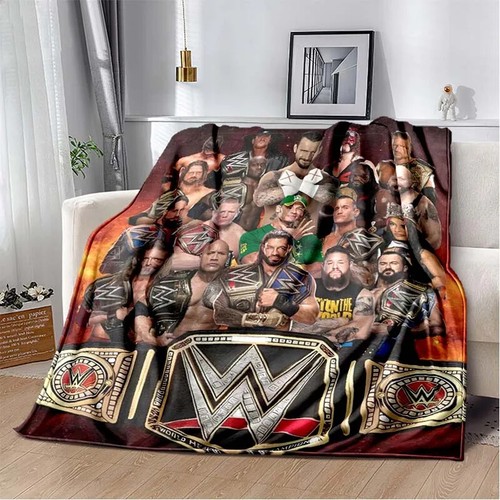 Wrestling Entertainment WWE Printed Comfortable Soft Blanket Travel Gift Blanket - 第 28/54 張圖片