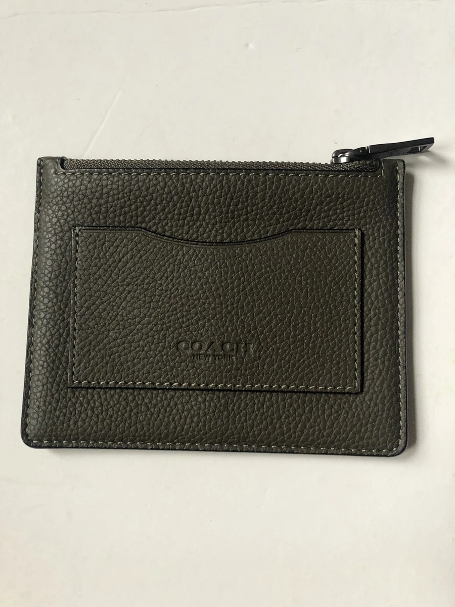 Coach slim id wallet new arrivals