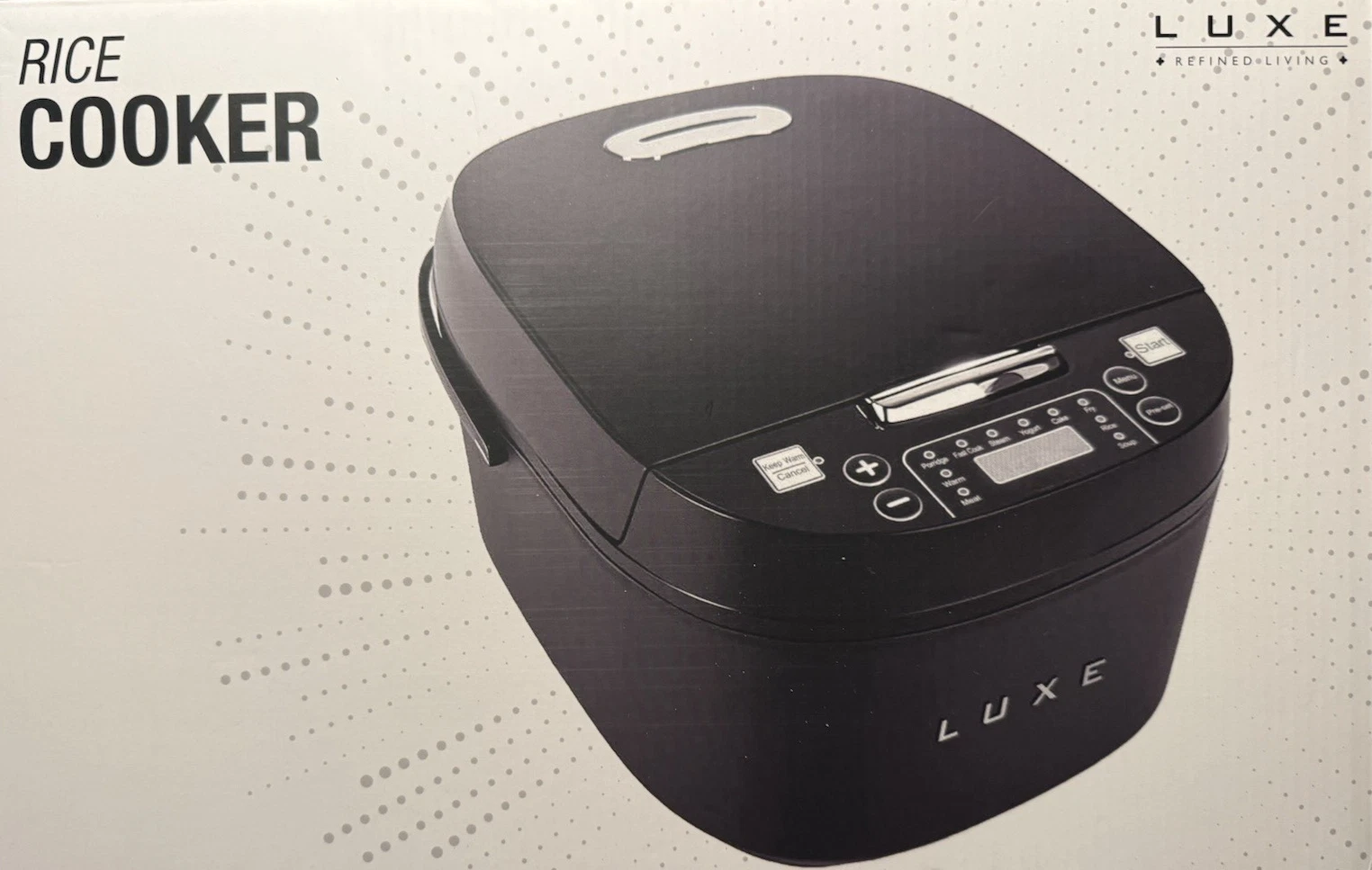 Brand New -ELECTRIC AUTOMATIC LUXE RICE COOKER 110 Volt - Free Shipping
Opens in a new window or tab