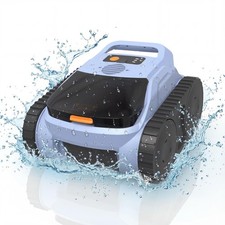 Robotic Pool Cleaner Floor/Wall Waterline Clean Pool Vacuum for Inground Pools