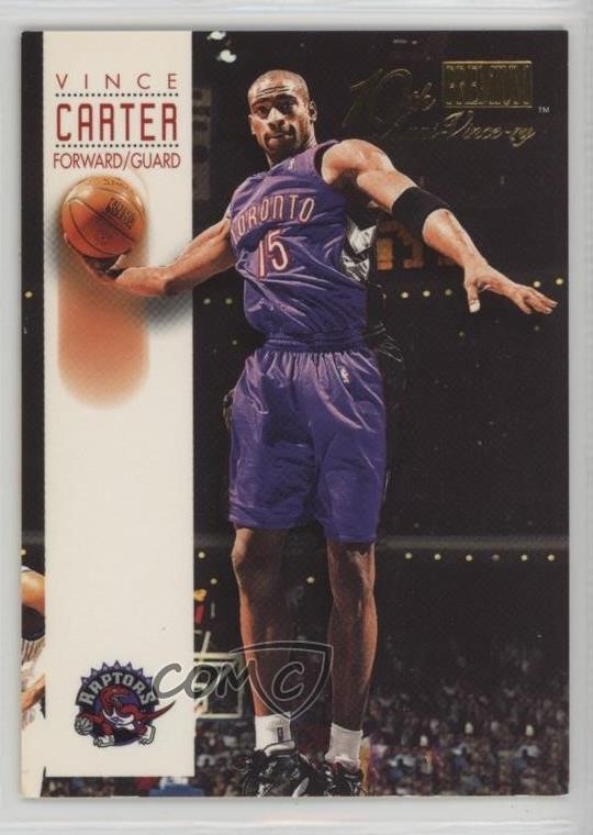 2000-01 Fleer Premium 10th Anni-Vince-ry Vince Carter #1993-1994 HOF n1u