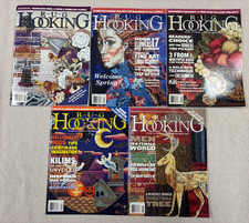Complete Lot of 2003 Rug Hooking Magazines 5 total 