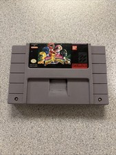 Mighty Morphin Power Rangers - Super Nintendo SNES (Pre-Owned, Tested)