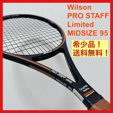 Wilson PRO STAFF 95 Limited Midsize Tennis Racket, Leather Grip, Used