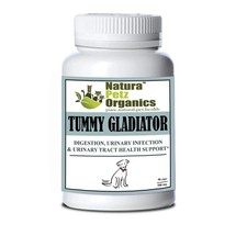 Organic Pet Systems Tummy Gladiator Digestive  Urinary Supplement, 150 Caps