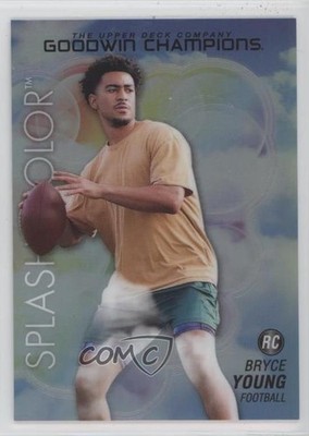 2023 Upper Deck Goodwin Champions Platinum Sky 20/99 Bryce Young Rookie RC 0tf6