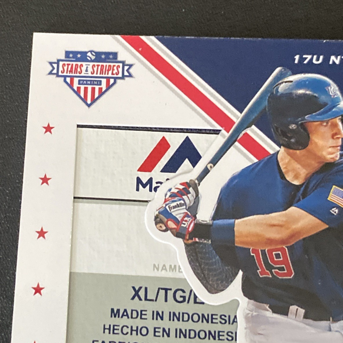2020 Panini USA Baseball Stars & Stripes Signatures Jackson Baumeister Auto 1/1 view 6