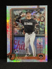 🔥🔥2025 Topps Chrome - Coby Mayo - Logofractor RC Orioles🔥🔥