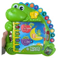 LeapFrog Dino's Delightful Day Alphabet Book Green