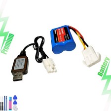 6.4V 900mAh LiFe Battery EL4.5-3P Rev Female Plug for RC Buggy Car Truck Boat