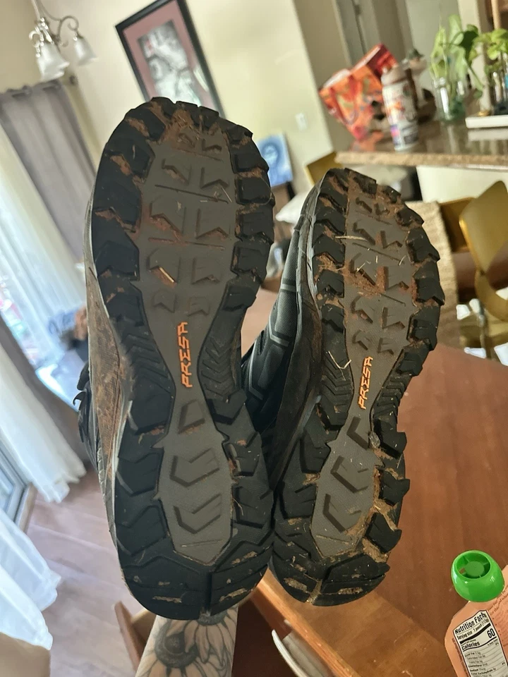 Botas de caminhada masculinas Scarpa Maverick Mid GTX tamanho UK 9.5 uso leve ótimo estado - Imagem 2 de 4