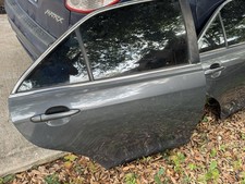 TWO  2007-2011 Toyota Camry Passenger Right Rear Side Doors Electric OEM Gray