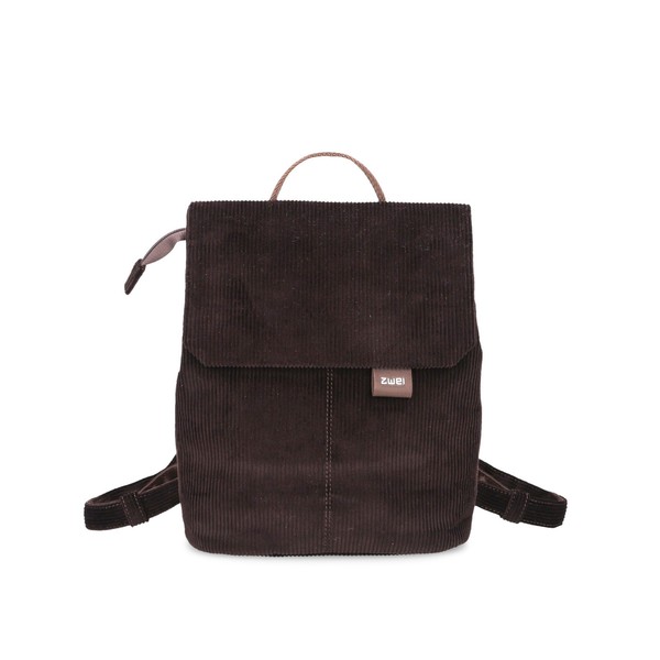Zwei Mademoiselle.M Rucksack Tagesrucksack MR8 Cord-Espresso-image