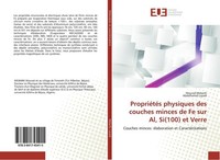 PropriéTéS Physiques Des Couches Minces De Fe Sur Al, Si(100) Et Verre Mourad Me