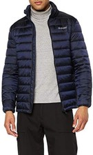 Hi-Tec Men's Jacket Winter Jacket Quilted, Quick Dry, Cullen, Blue, 2XL