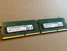 Lot of 2 - Micron 8GB DDR4 2666V SODIMM