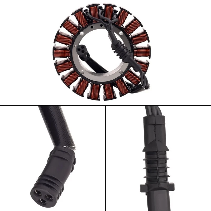 50amp Stator for Harley Davidson 2006-2016 FLT-FLH Rpl OEM# 29987-06A, B, C ,D Foto 2 de 4