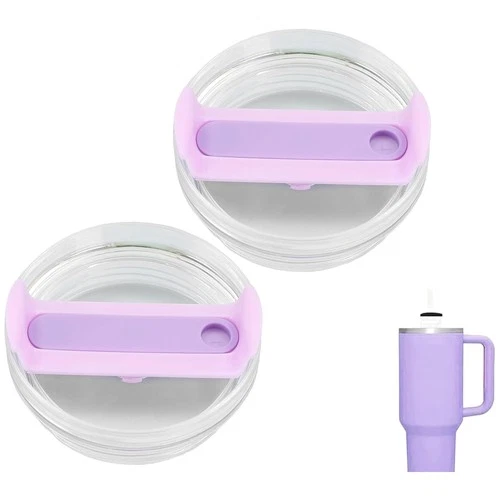 2pcs Tumbler Lid for 40oz Stanley Cup,Replacement 40 oz Tumbler Lid,Dustproof Sp - Picture 1 of 8