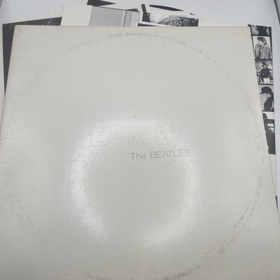 THE BEATLES WHITE ALBUM VINYL 2 LP With Original Poster And