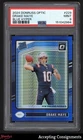 2024 Donruss Optic Blue Hyper #229 Drake Maye RATED ROOKIE RC PATRIOTS PSA 9