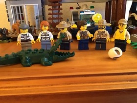Lego City 60069 Swamp Police Station COMPLETE with Instructions
