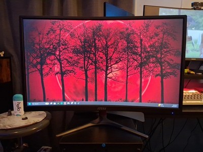 MSI Optix G24C 23.6'' FHD Curved Gaming Monitor, 144Hz, Wide View