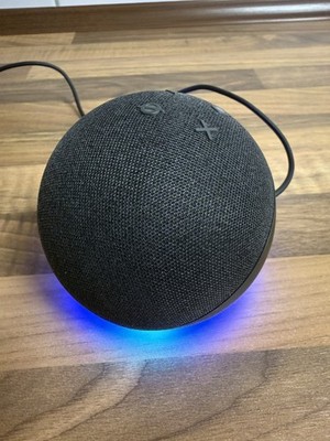 Amazon Echo Dot 4. Generation, Lautsprecher schwarz, Alexa - ohne Netzteil 