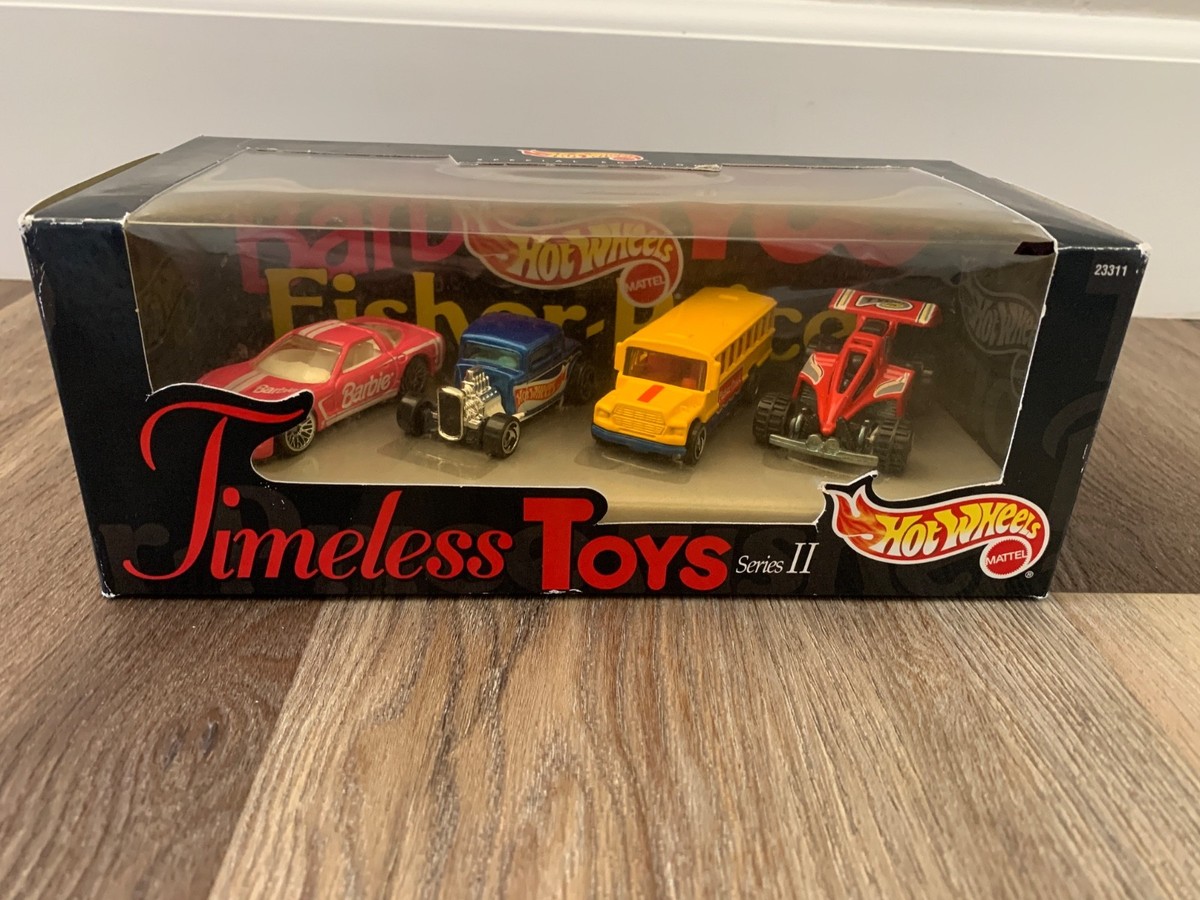 1999 Mattel Hot Wheels Special Edition Timeless Toys Series II Box
