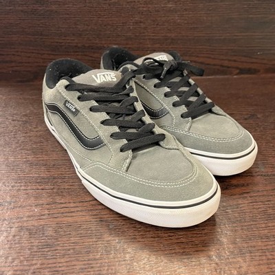 Vans Men's Filmore High Rise Pewter Sneaker 10.5 Gray Black Suede 508357 Skate