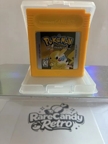 New ListingPokemon Yellow Gameboy GB Free Shipping Save Tested
