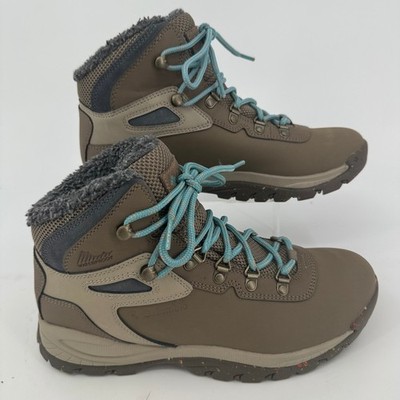 Columbia Newton Ridge Plus Omni-Heat Waterproof Hiking Boots Brown SIZE 9.5